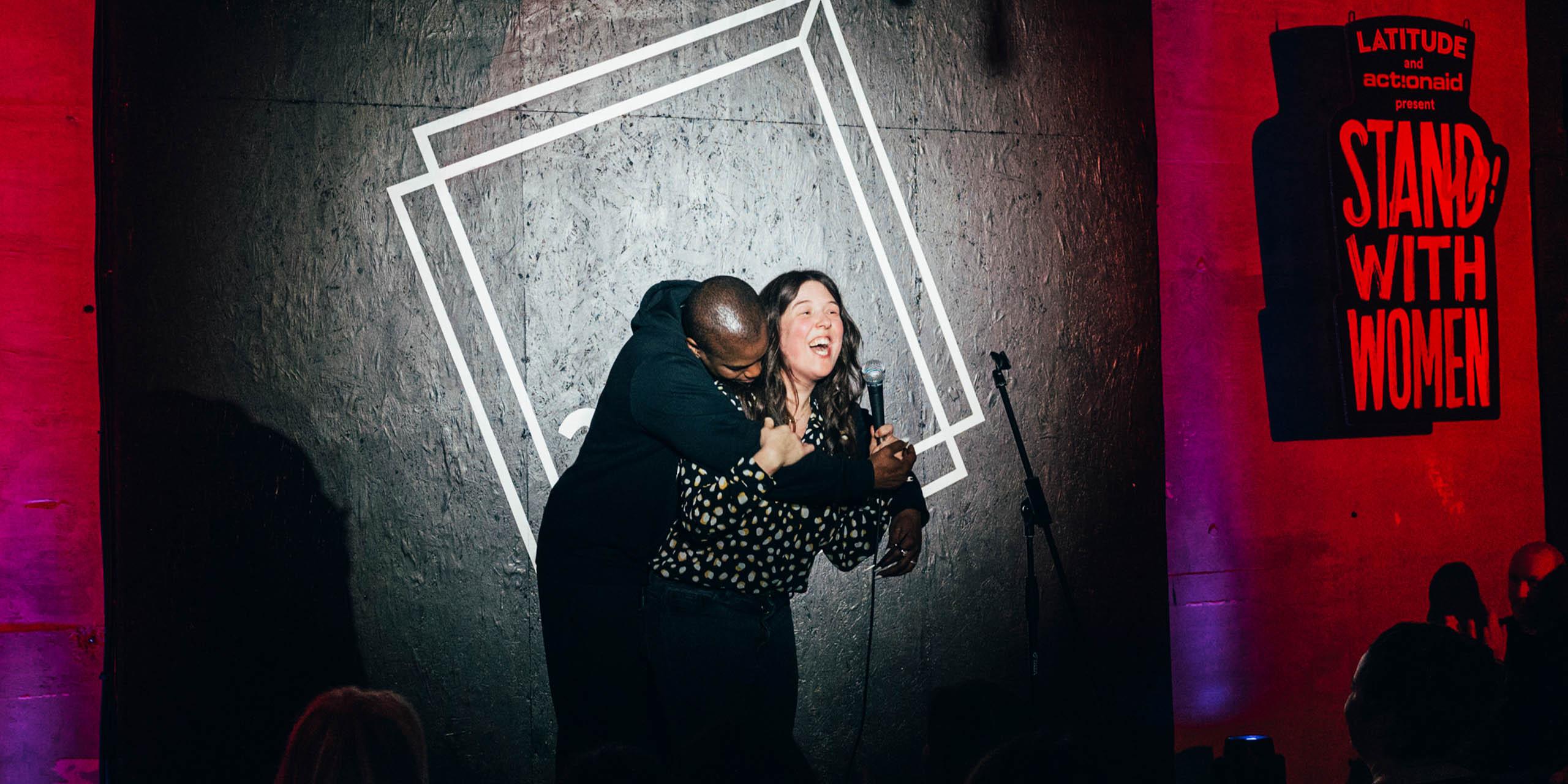 Live stand-up comedy on the 21Soho stage