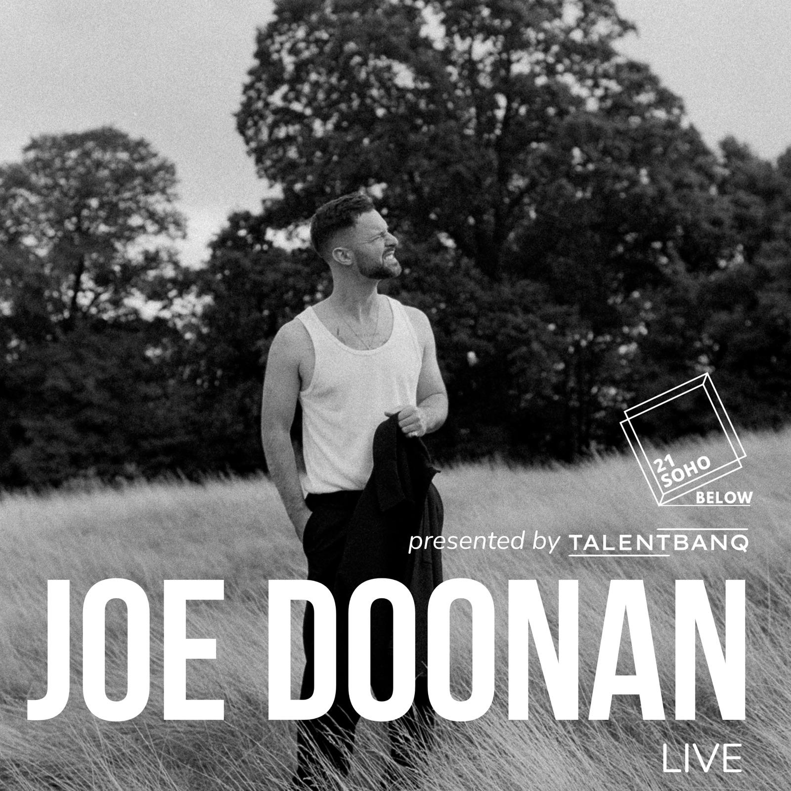 Joe Doonan LIVE at 21Soho Below — event artwork