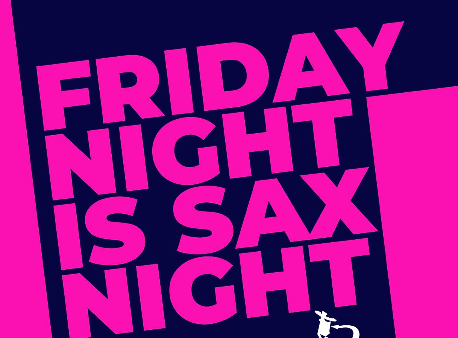 The Secret Sax Party — event artwork