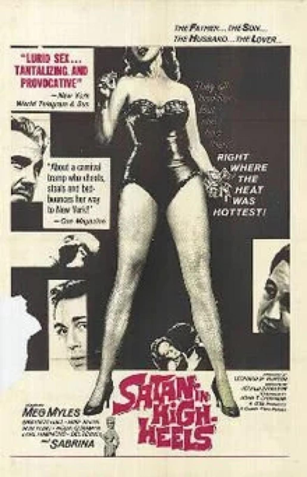 Satan in High Heels (1962, 90 minutes) Dir: Jerald Intrator — event artwork