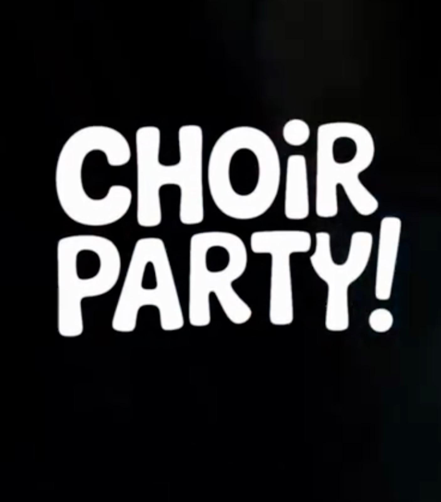 CHOIR PARTY: join a one-night-only choir and SING! — event artwork