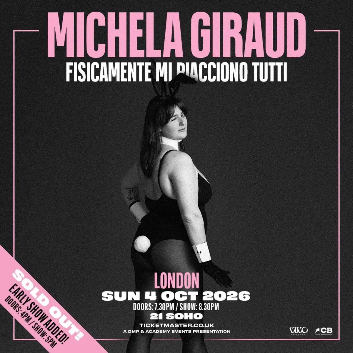 Michela Giraud (daytime show) — event artwork