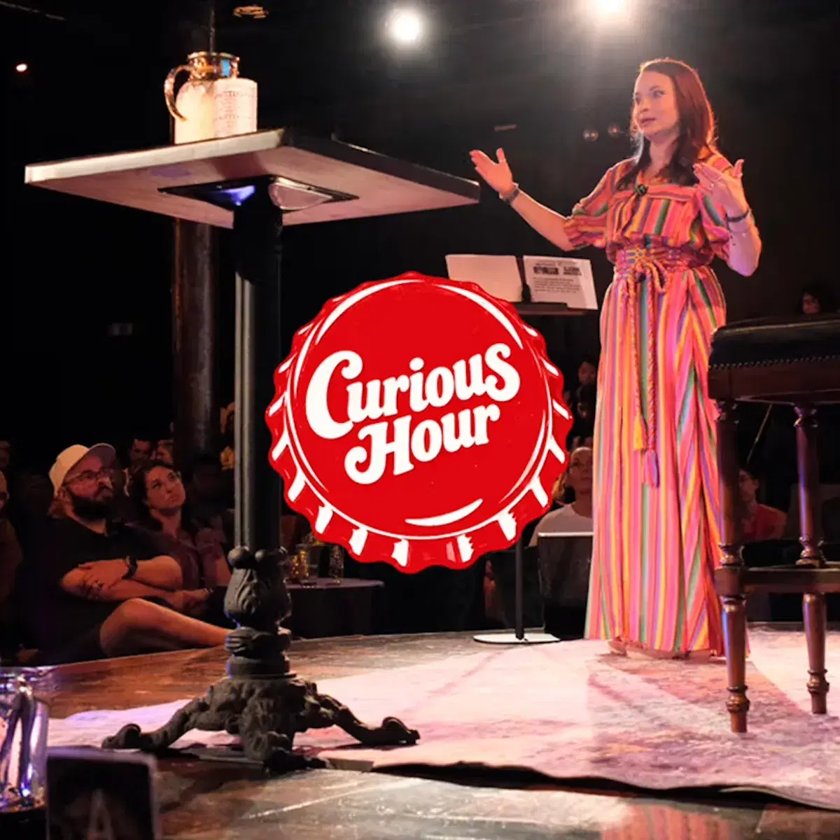 Curious Hour: The Science of Attraction. Why We Fall for Who We Fall For. — event artwork