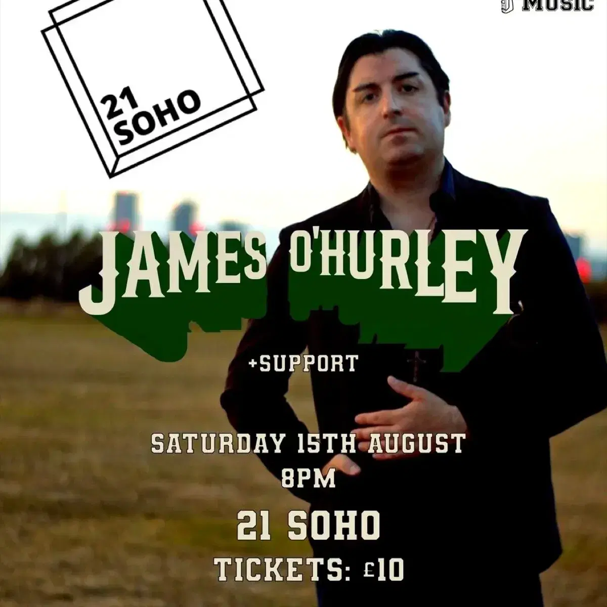 James O'Hurley — event artwork