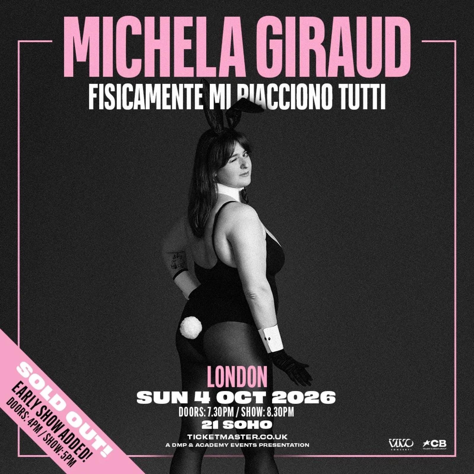 Michela Giraud — event artwork