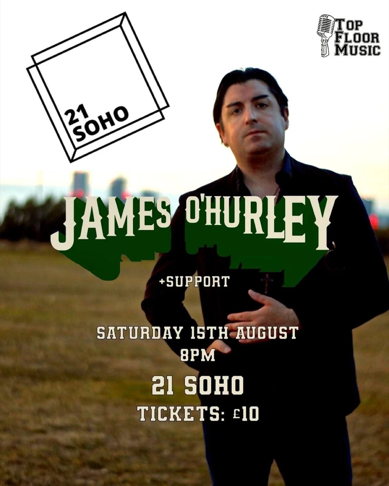 James O'Hurley — event artwork
