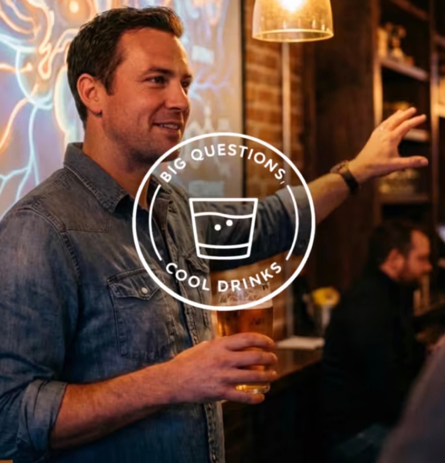 Big Questions, Cool Drinks: A Psychedelics Science Night — event artwork