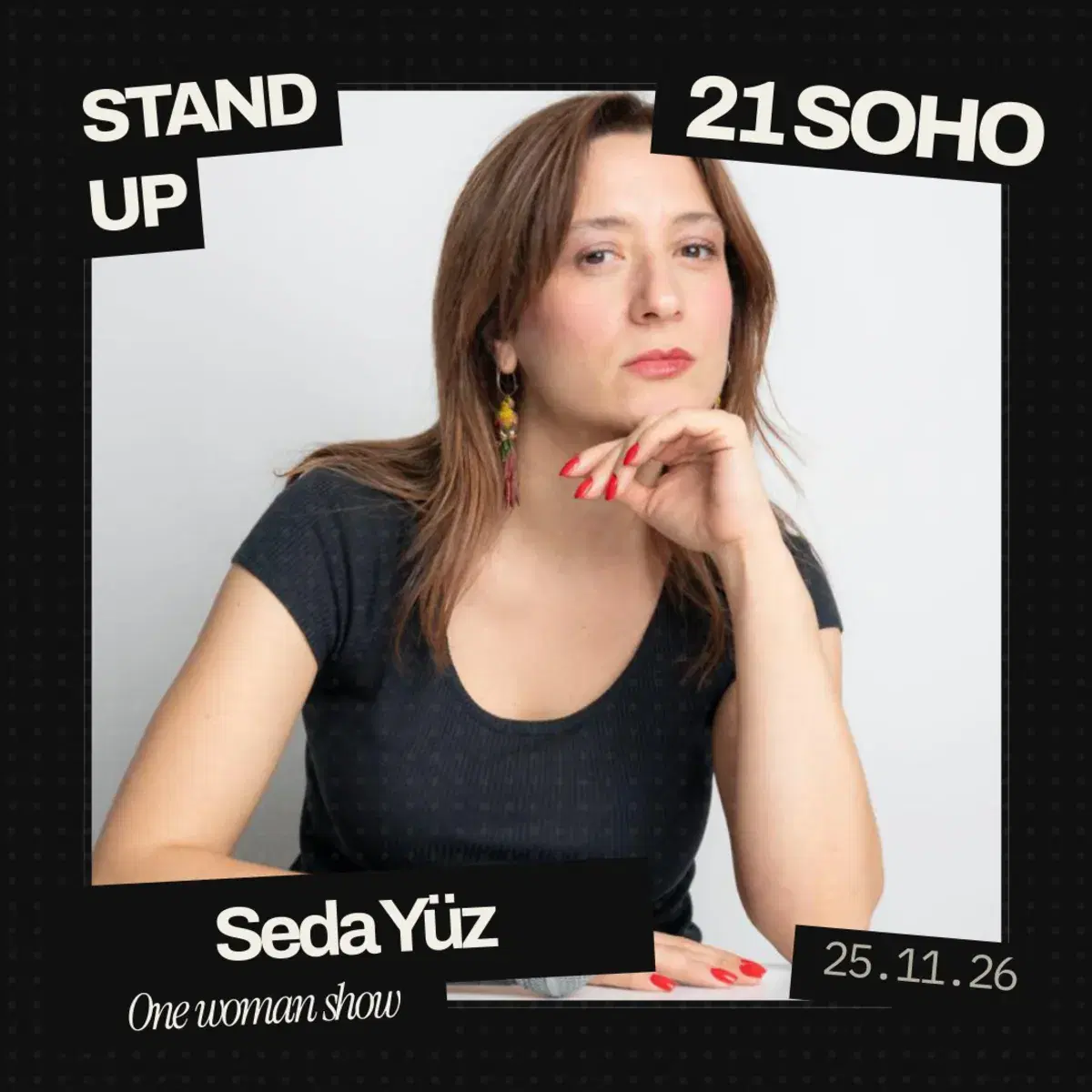 Seda Yüz: Stand-Up — event artwork