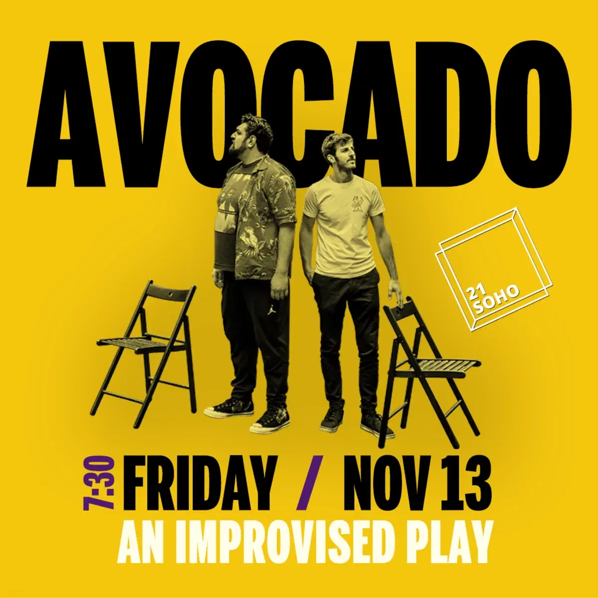 Avocado Improv: An Improvised Comedy — event artwork