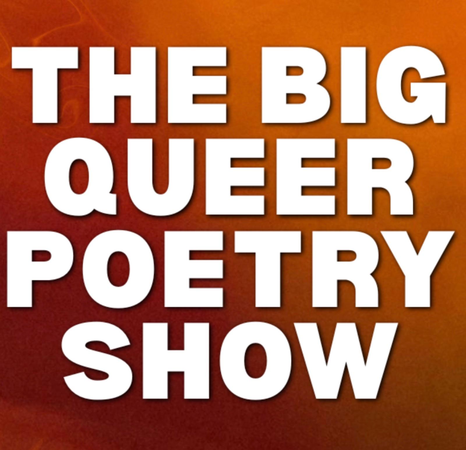 The Big Queer Poetry Show 2026 — event artwork