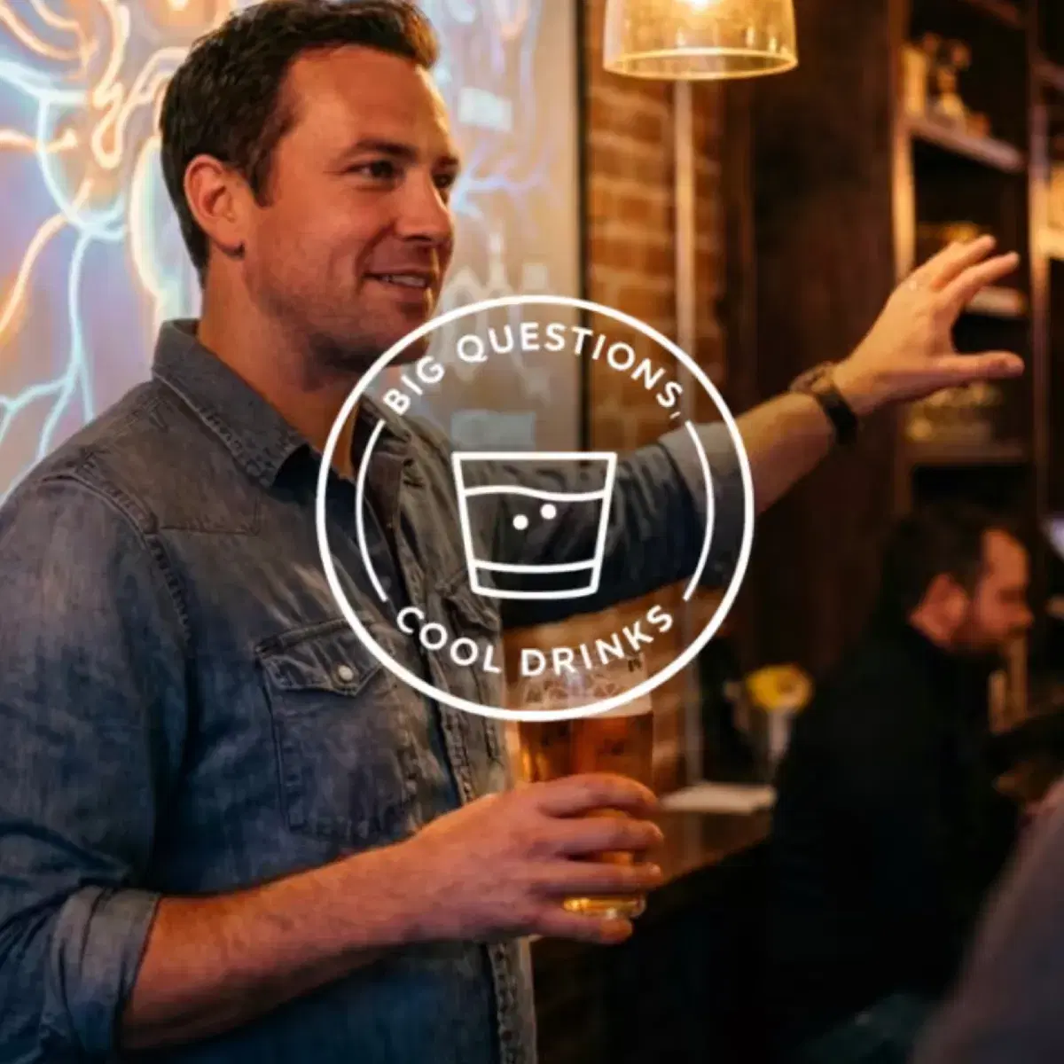 Big Questions, Cool Drinks: A Psychedelics Science Night — event artwork