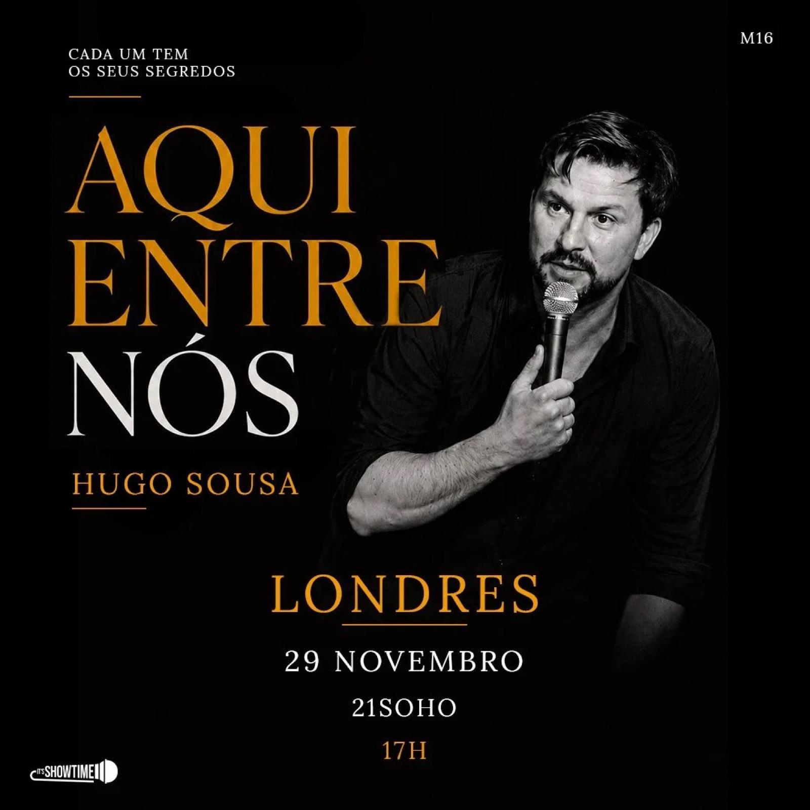 Hugo Sousa – Aqui Entre Nós — event artwork