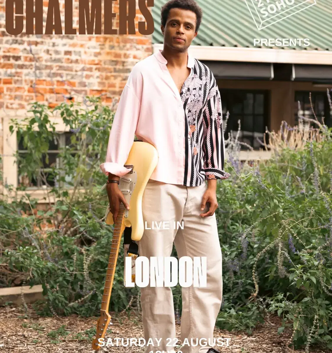 RUDY CHALMERS – LIVE IN LONDON — event artwork