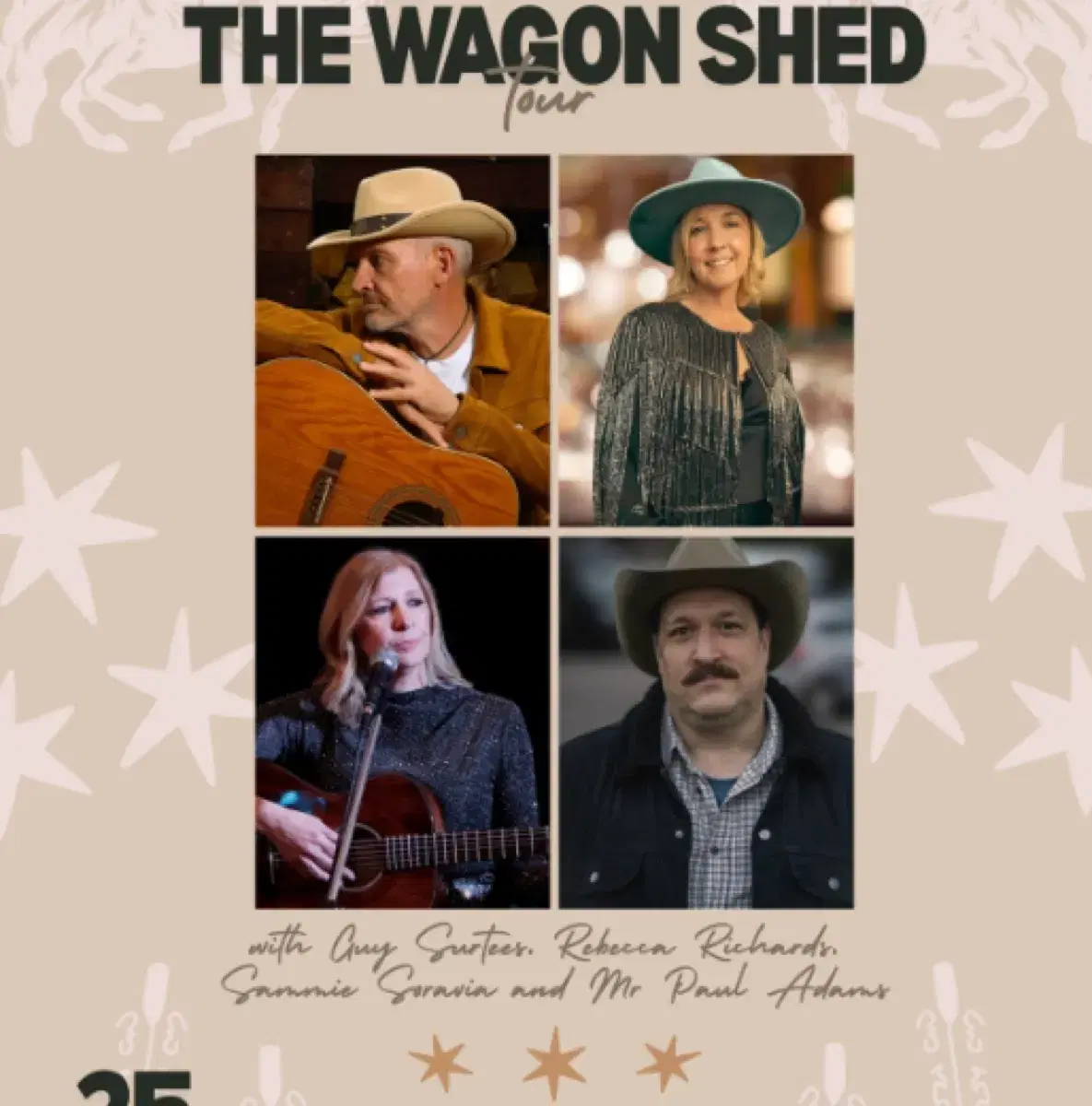 The Wagon Shed Tour LIVE at 21Soho Below — event artwork