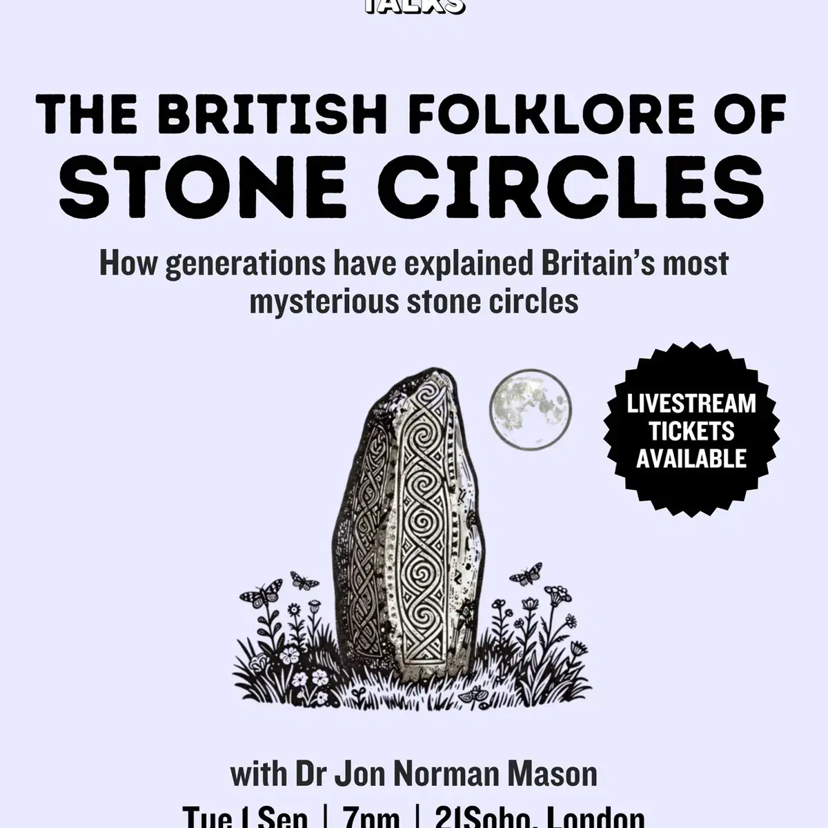 The British Folklore of Stone Circles — event artwork