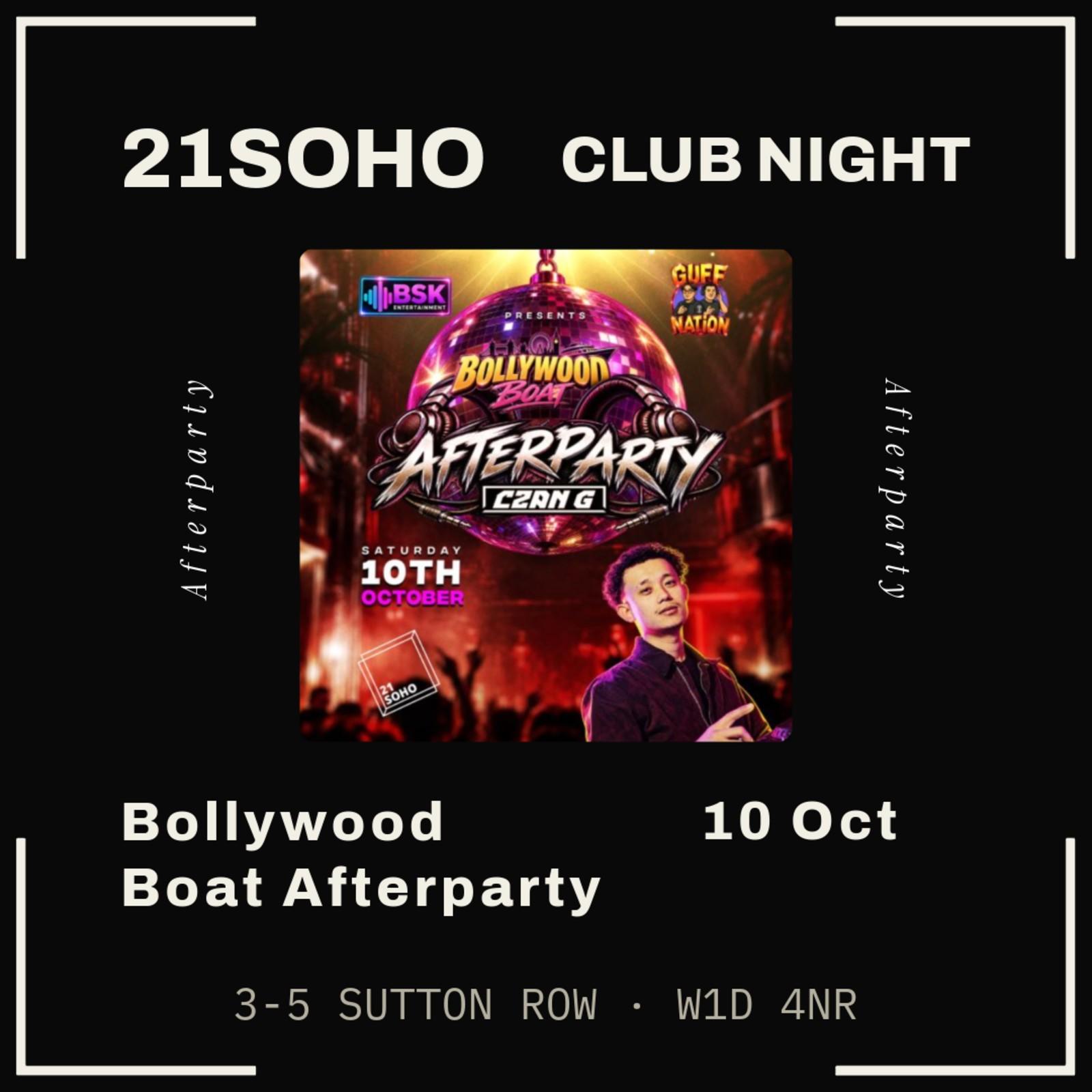Bollywood Boat Afterparty — event artwork